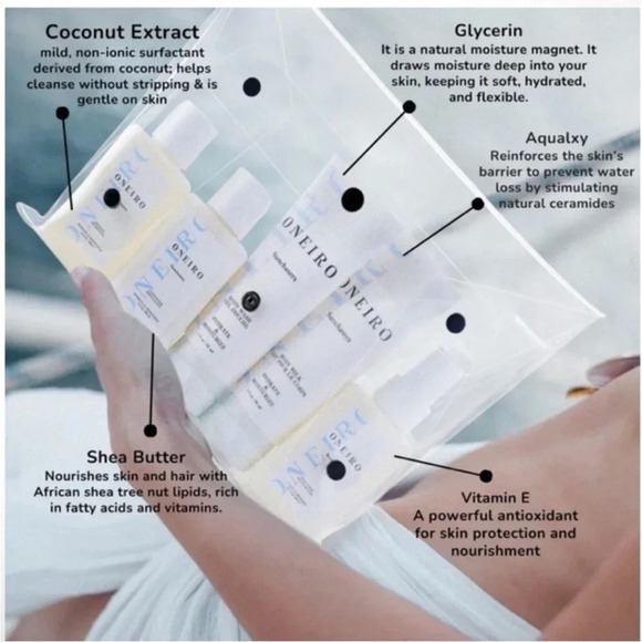 ONEIRO Sunchasers Ready, Go 5 kit! Luxury Bundle TSA Approved Brand New in Bag! - Picture 5 of 7